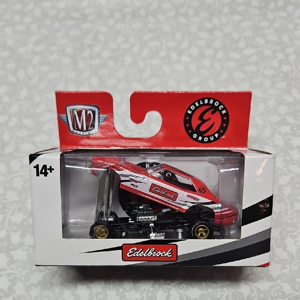 M2 Machines Edelbrock 1969 Chevrolet Camaro Z/28 Funny Car R81 24-54